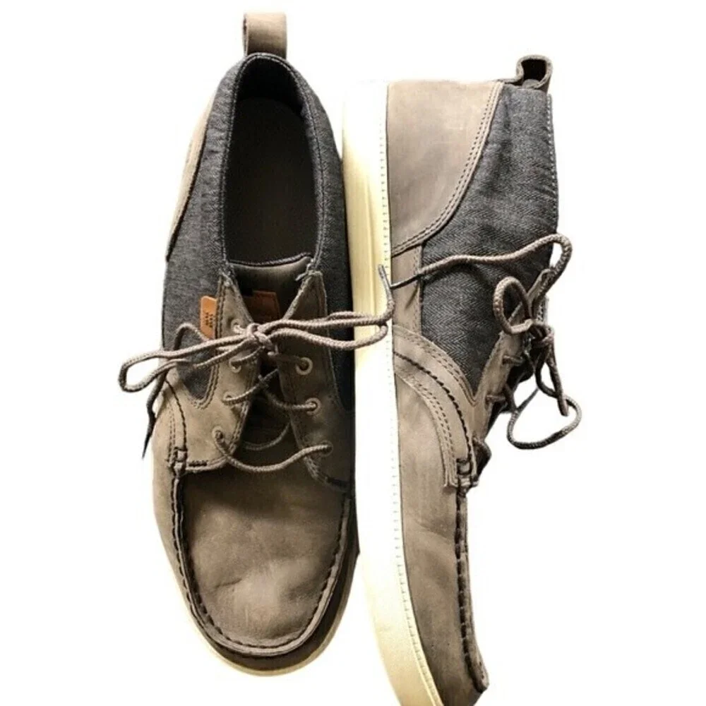 Timberland 10.5 EK Fulk MT 6762A Taupe Suede Lace Up Casual Chukka Boot
